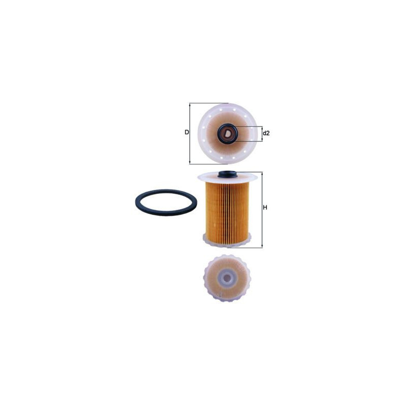 Filtro carburante - MAHLE