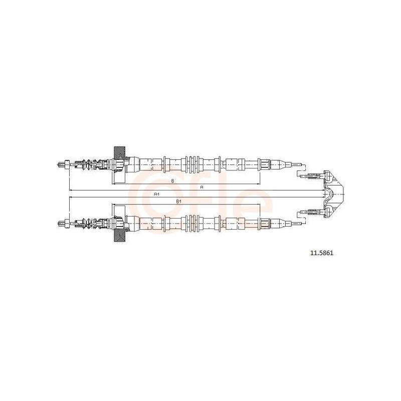 Disco freno asse posteriore - COFLE