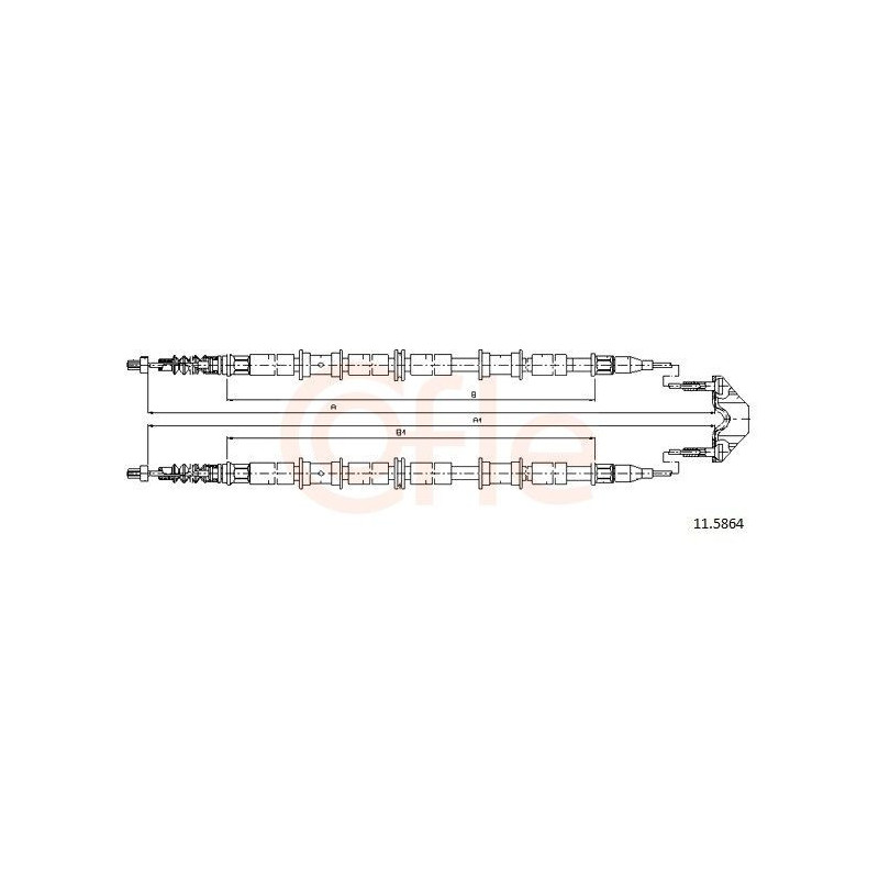 Disco freno asse anteriore - COFLE