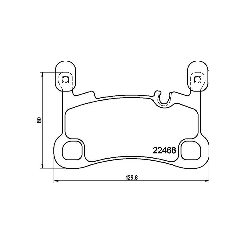 Pastiglie freno asse posteriore - HELLA BRAKE