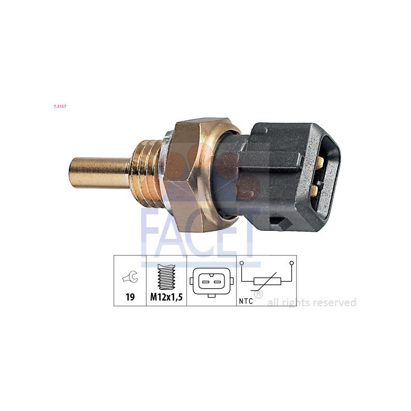 Radiatore olio motore - FACET