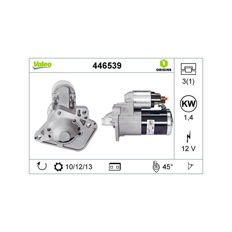 Motorino avviamento - VALEO