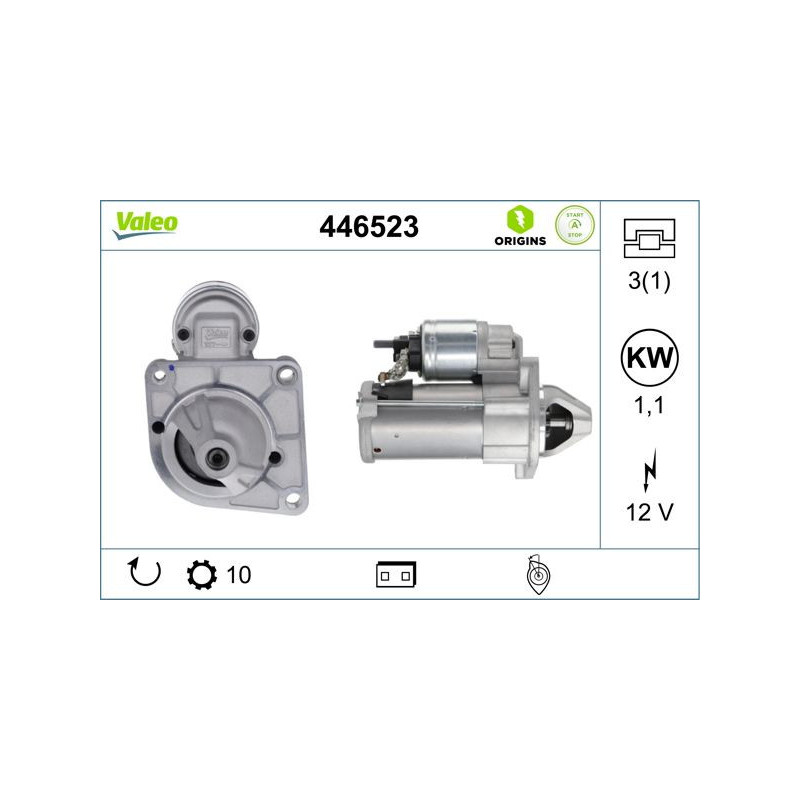 Motorino avviamento - VALEO