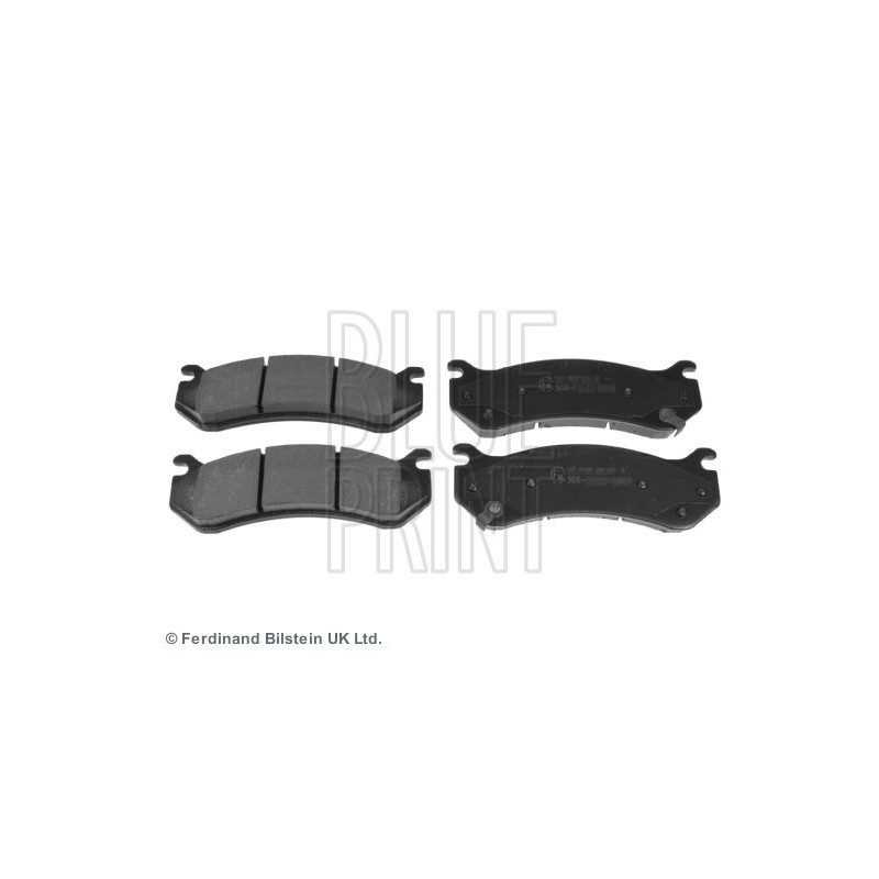Pastiglie freno asse posteriore - BLUE PRINT