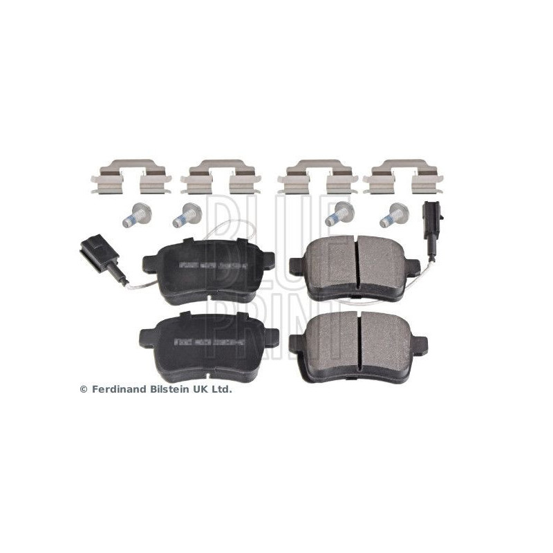 Pastiglie freno asse posteriore - BLUE PRINT