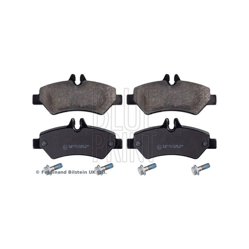 Pastiglie freno asse posteriore - BLUE PRINT