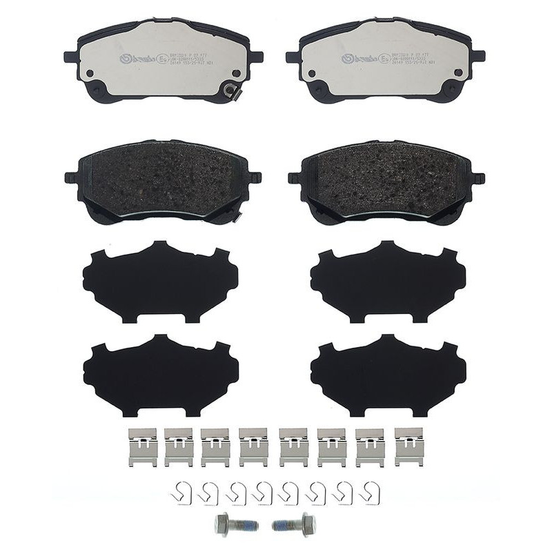 Pastiglie freno asse anteriore - BREMBO