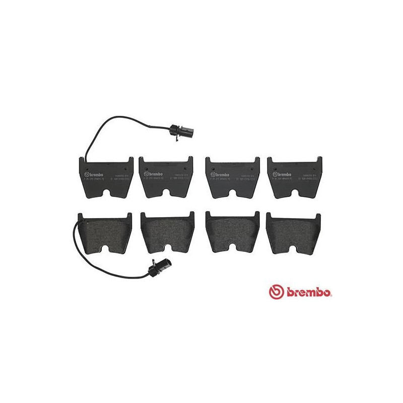 Pastiglie freno asse anteriore - BREMBO