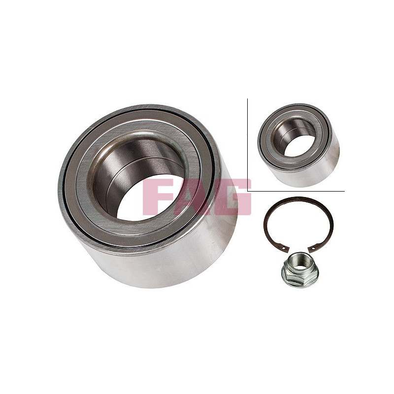 Cuscinetto ruota asse anteriore - FAG