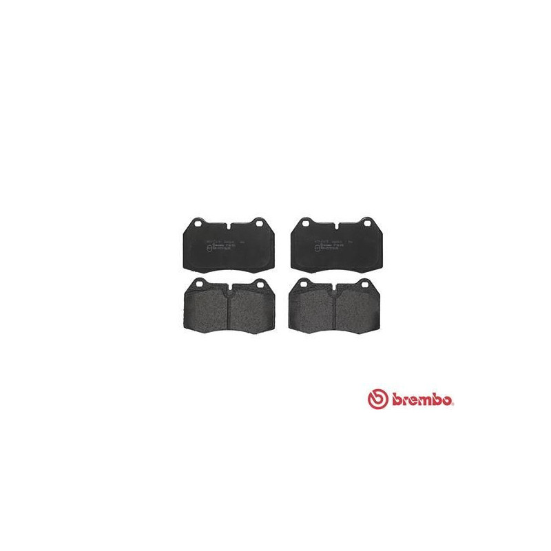 Pastiglie freno asse anteriore - BREMBO