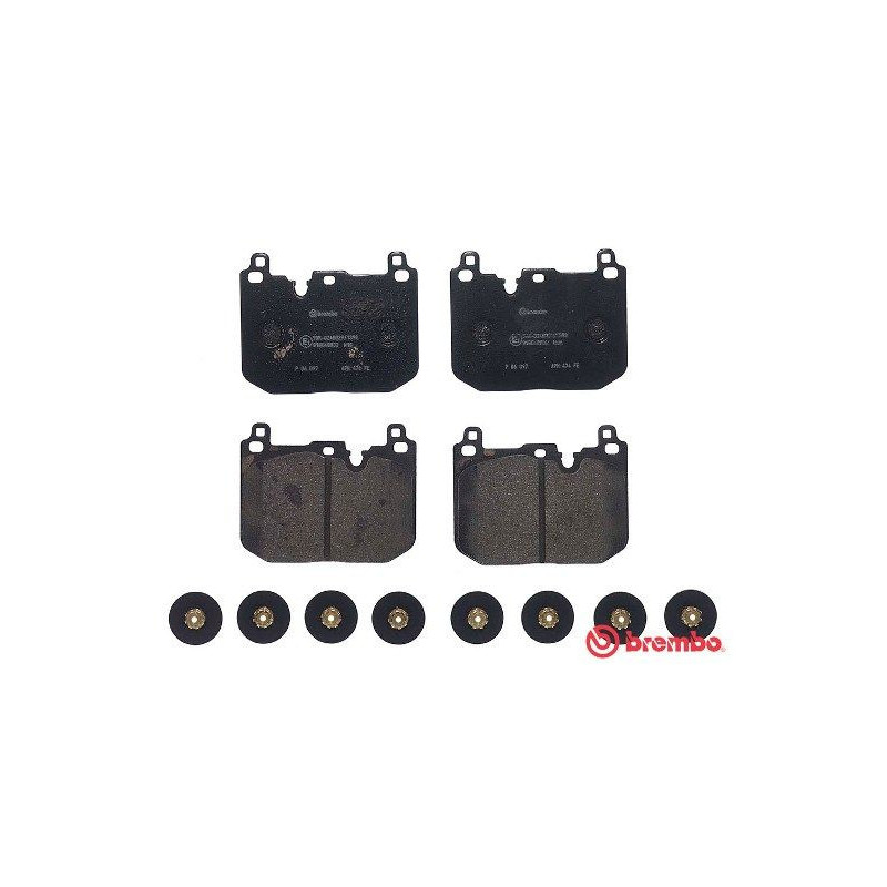 Pastiglie freno asse anteriore - BREMBO