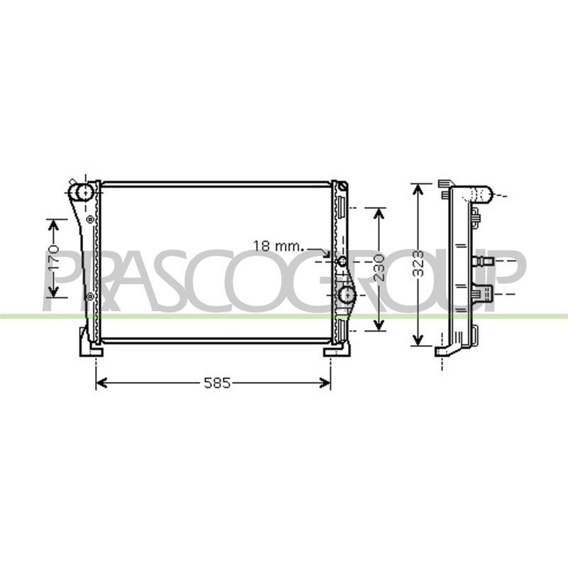 Radiatore acqua - PRASCO