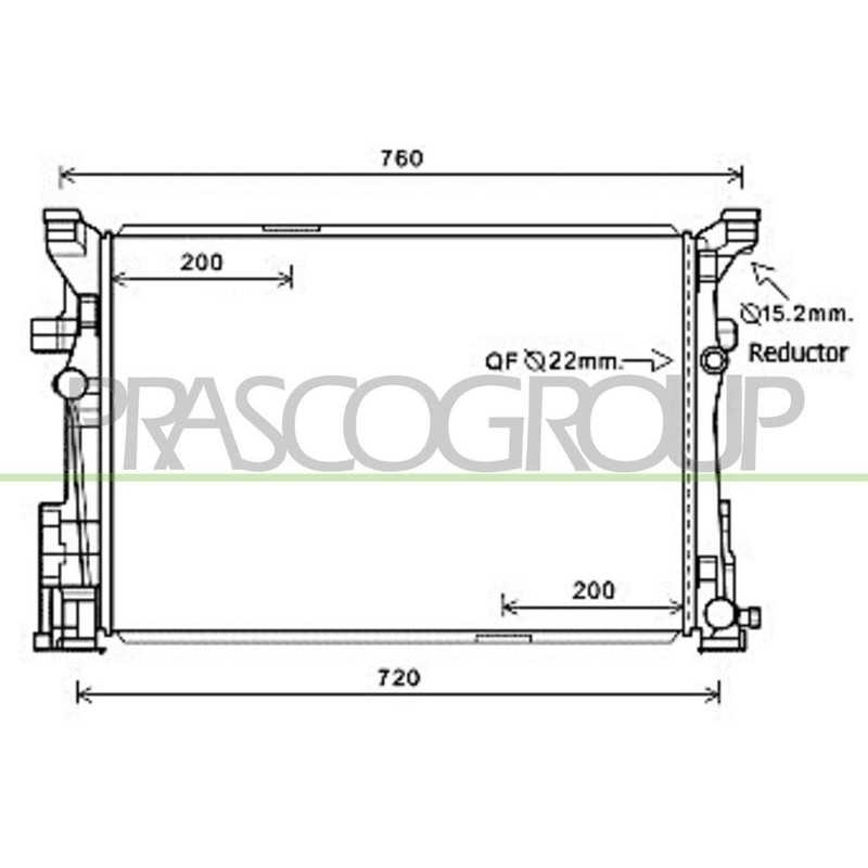 Radiatore acqua - PRASCO