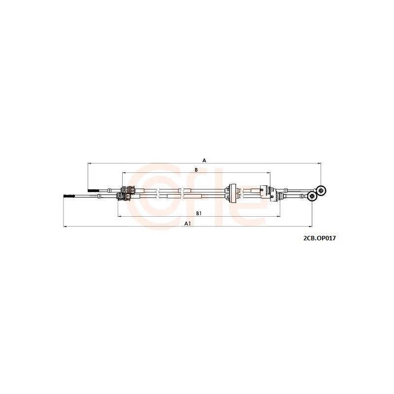 Comando flessibile cambio - COFLE