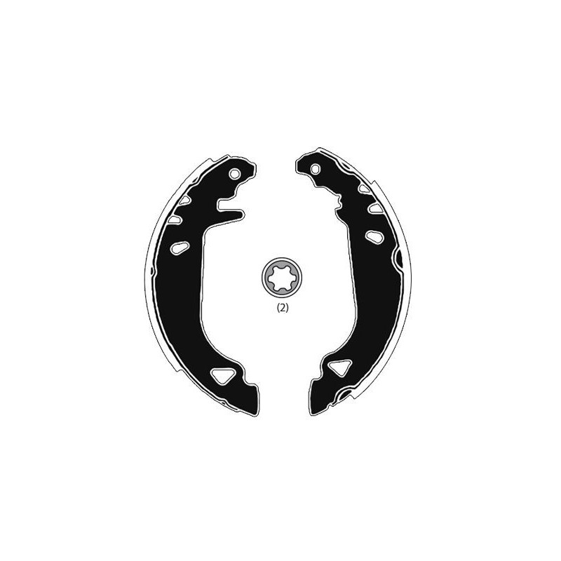 Ganasce freno - RAICAM