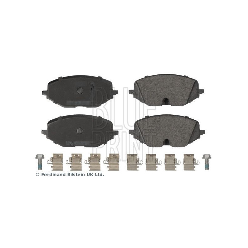 Pastiglie freno asse anteriore - BLUE PRINT