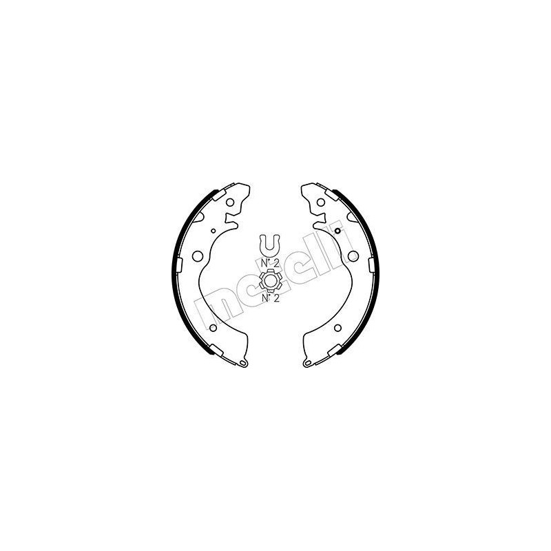 Ganasce freno - METELLI