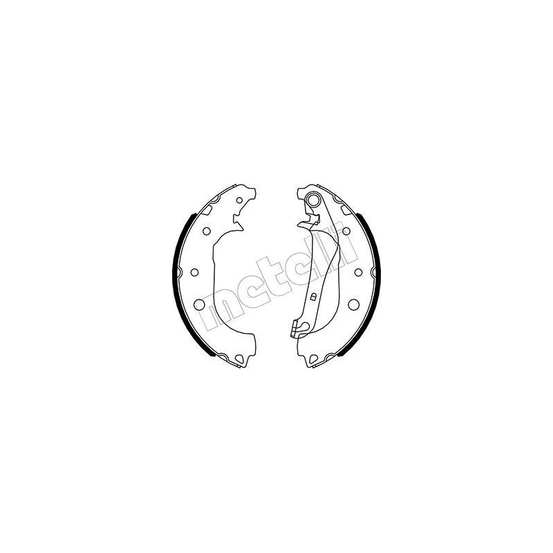 Ganasce freno - METELLI