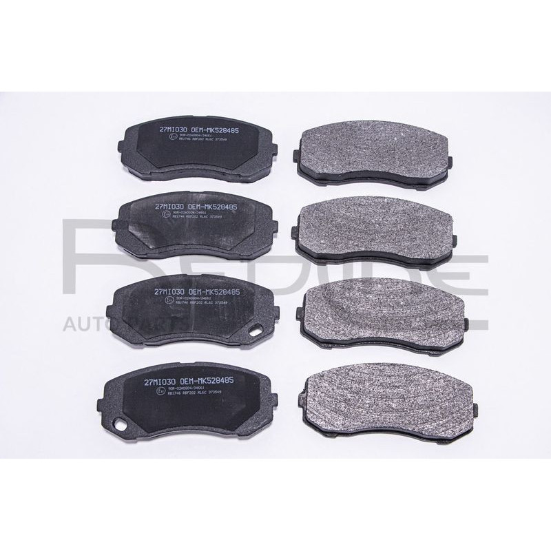 Pastiglie freno asse posteriore - BBF-RED LINE