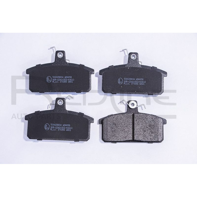 Pastiglie freno asse anteriore - BBF-RED LINE