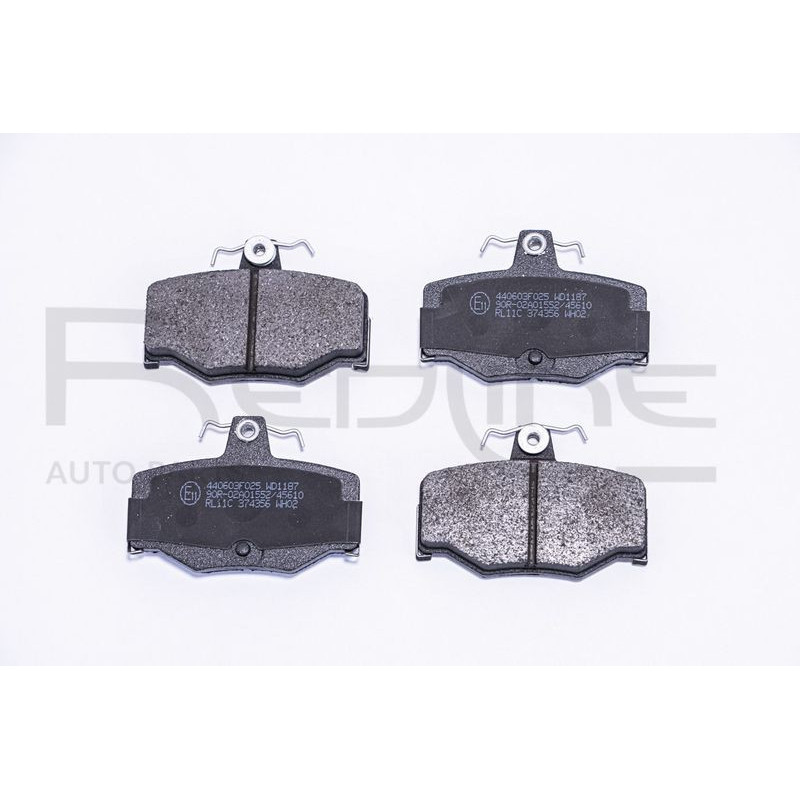 Pastiglie freno asse posteriore - BBF-RED LINE