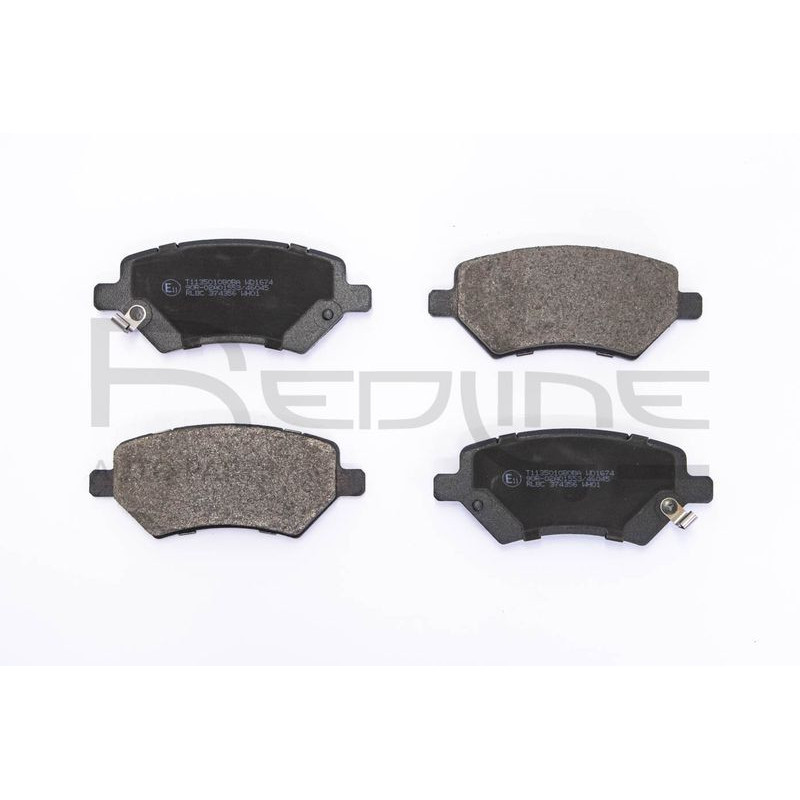 Pastiglie freno asse anteriore - BBF-RED LINE