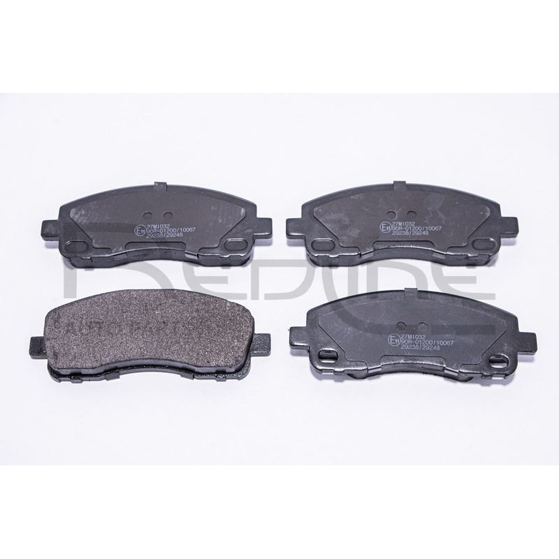 Pastiglie freno asse posteriore - BBF-RED LINE