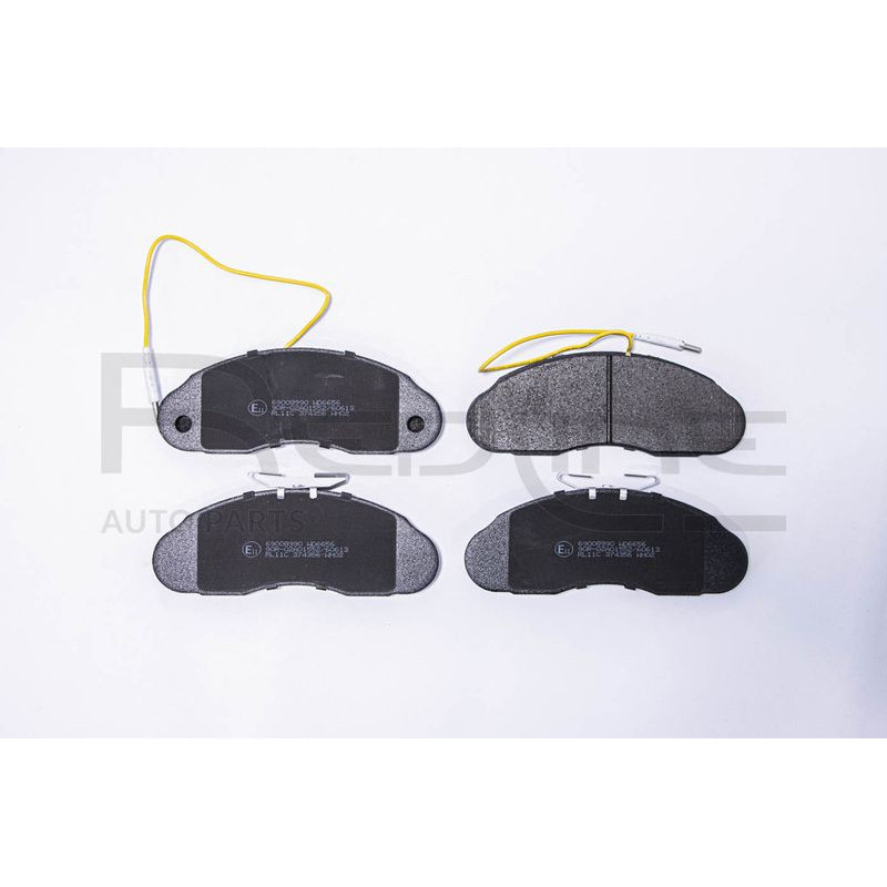 Pastiglie freno asse anteriore - BBF-RED LINE