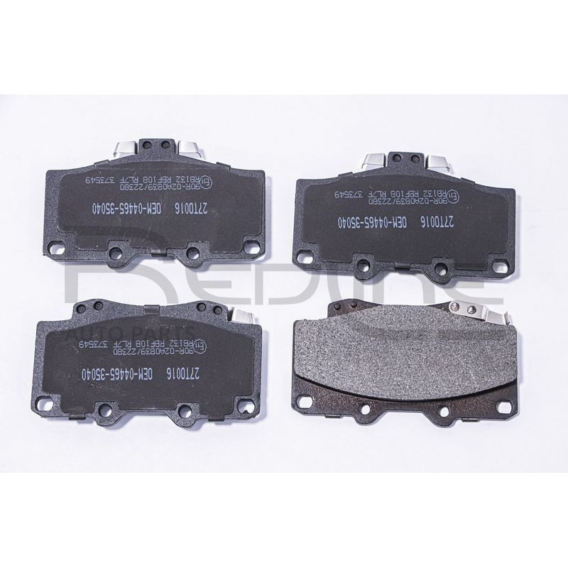 Pastiglie freno asse anteriore - BBF-RED LINE