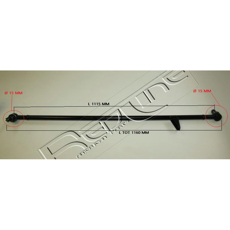 Tirante trasversale - BBF-RED LINE