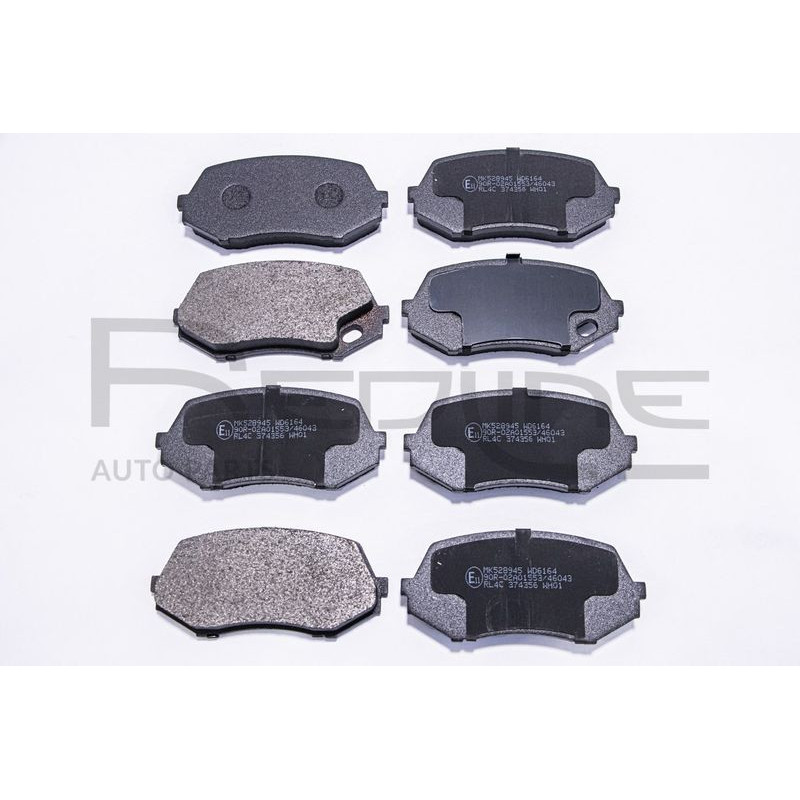 Pastiglie freno asse posteriore - BBF-RED LINE