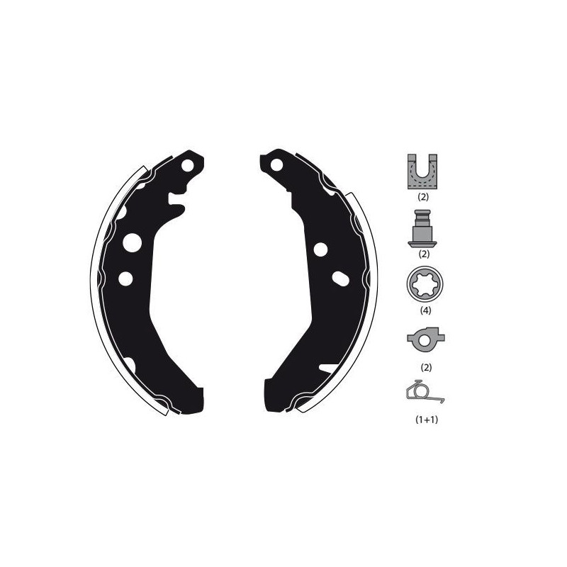 Ganasce freno - RAICAM