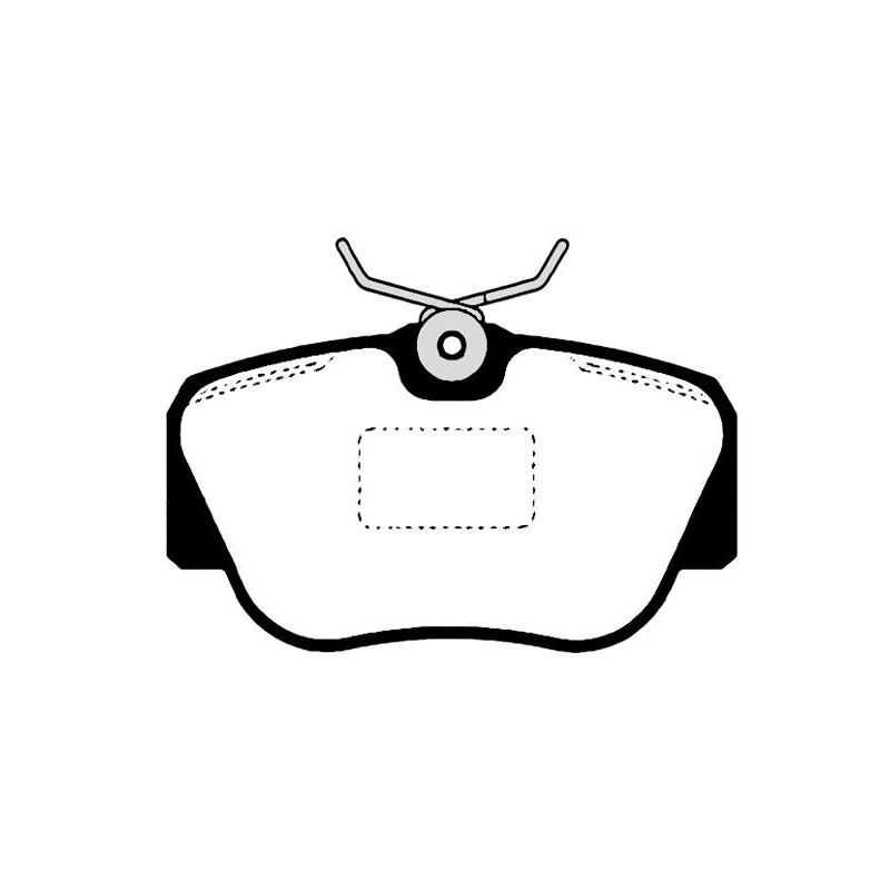 Pastiglie freno asse anteriore - RAICAM