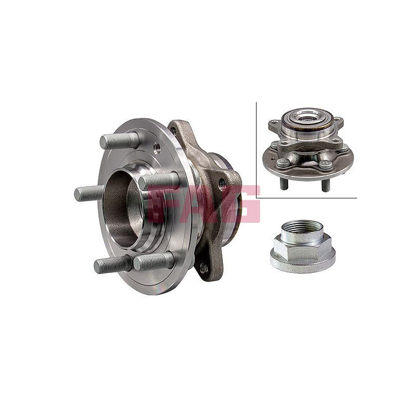 Cuscinetto ruota asse anteriore - FAG