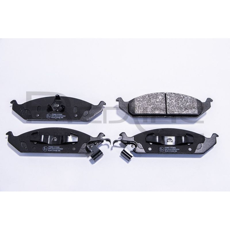 Pastiglie freno asse anteriore - RED LINE