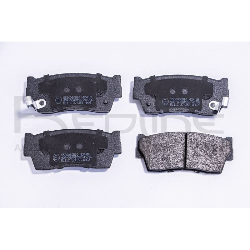 Pastiglie freno asse anteriore - RED LINE