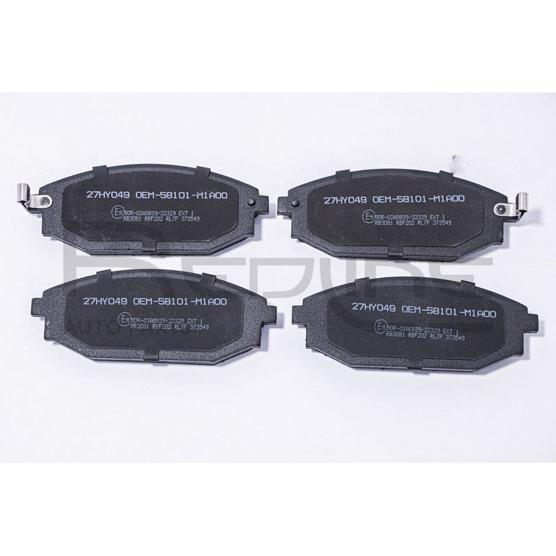 Pastiglie freno asse anteriore - RED LINE