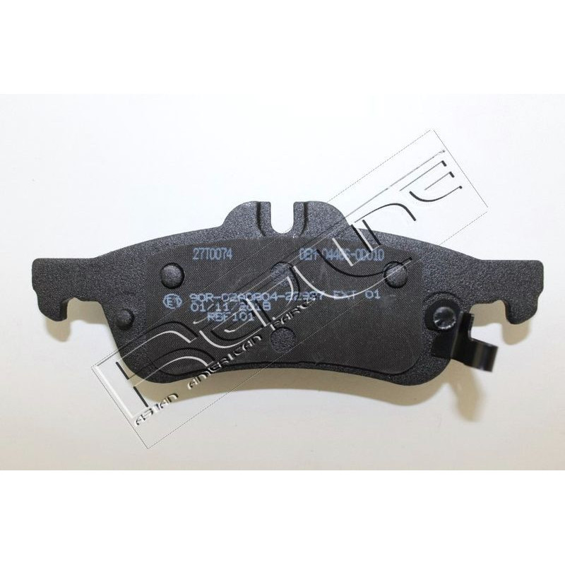 Pastiglie freno asse posteriore - RED LINE