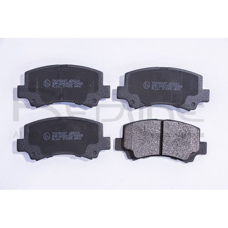 Pastiglie freno asse anteriore - RED LINE