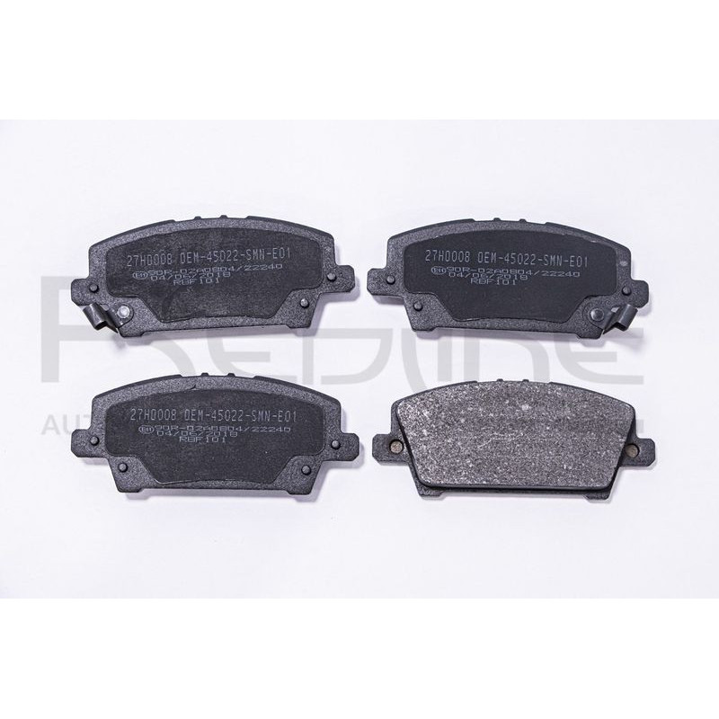 Pastiglie freno asse anteriore - RED LINE