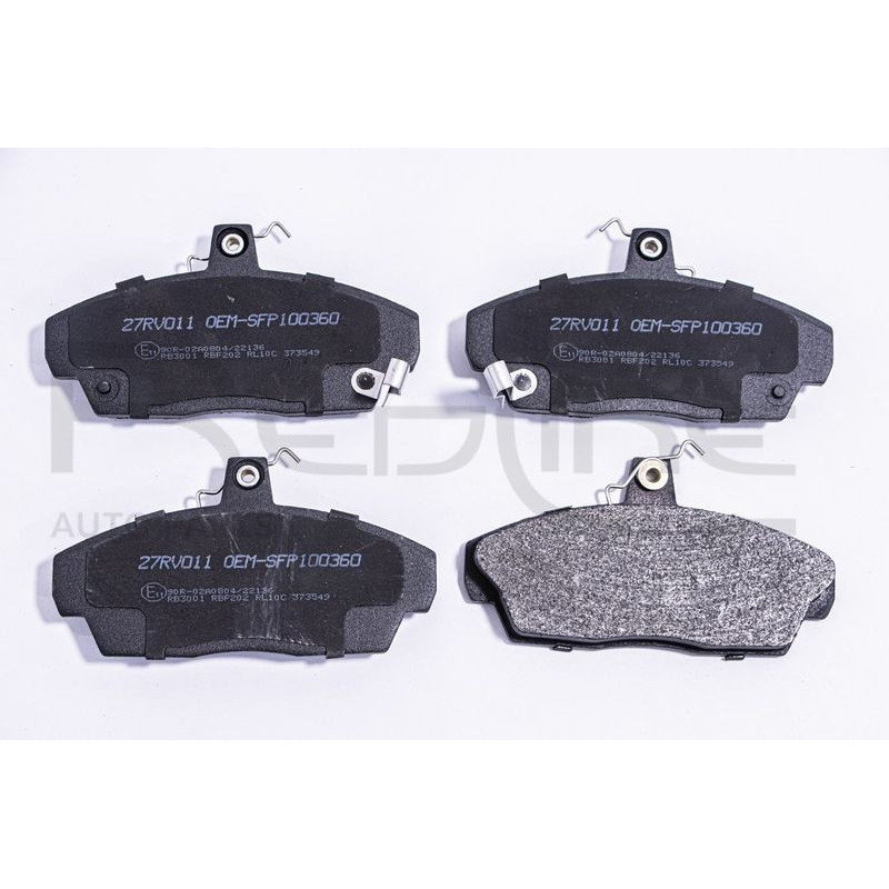 Pastiglie freno asse anteriore - RED LINE