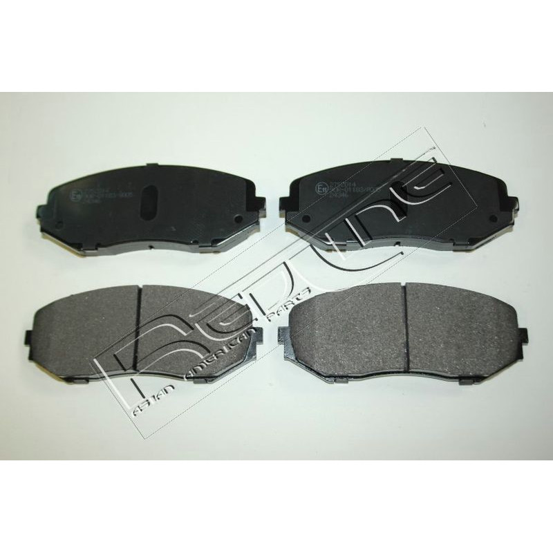 Pastiglie freno asse anteriore - RED LINE