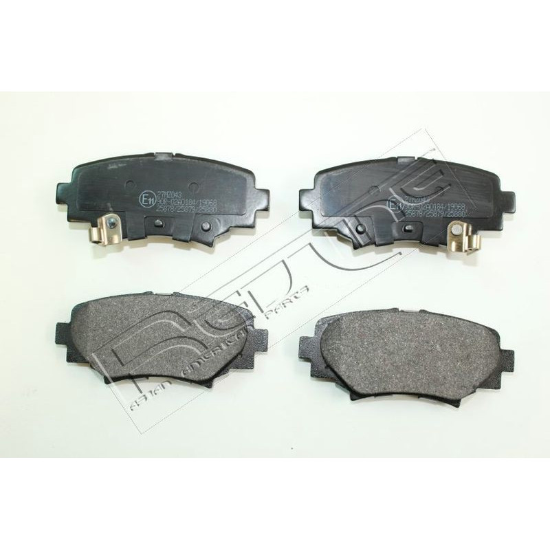 Pastiglie freno asse posteriore - RED LINE