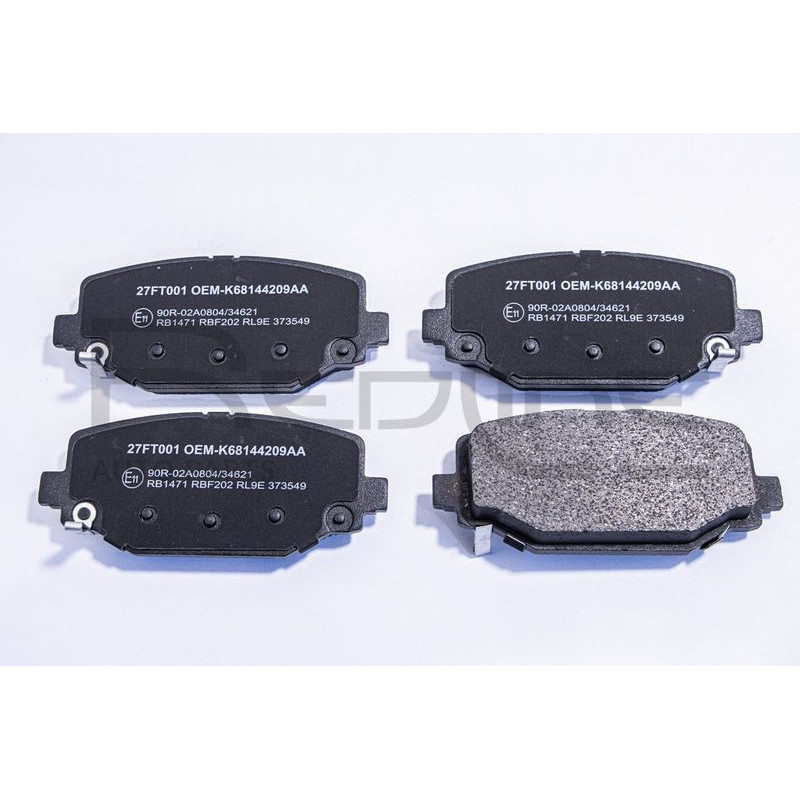 Pastiglie freno asse posteriore - RED LINE