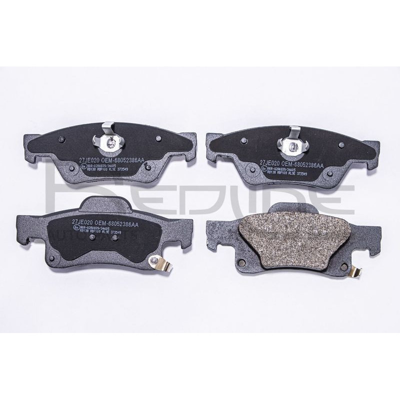 Pastiglie freno asse posteriore - RED LINE