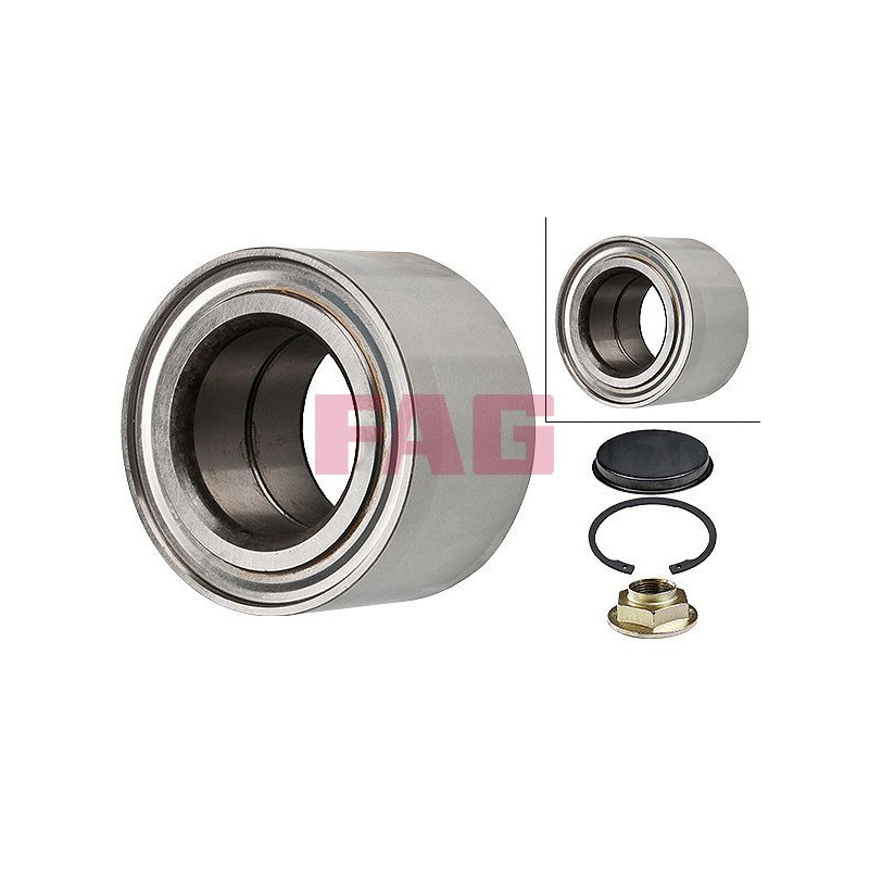 Cuscinetto ruota asse posteriore - FAG