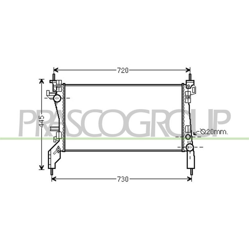 Radiatore acqua - PRASCO