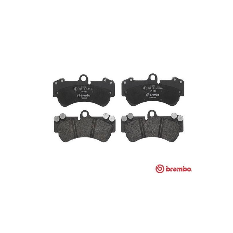 Pastiglie freno asse anteriore - BREMBO