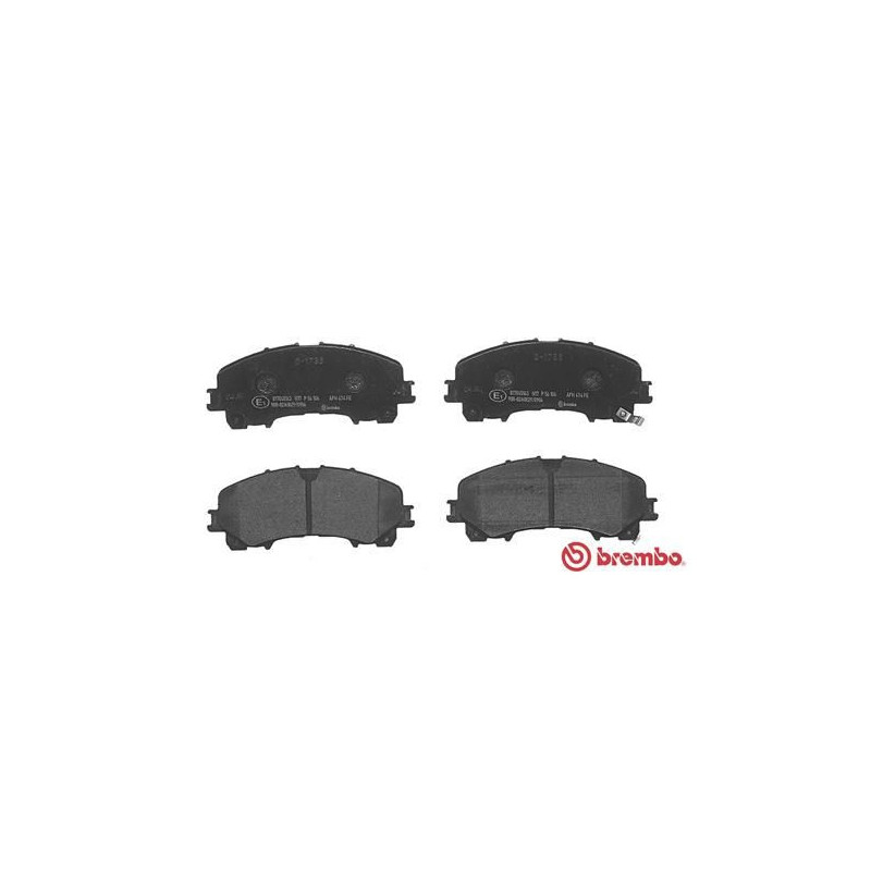 Pastiglie freno asse anteriore - BREMBO