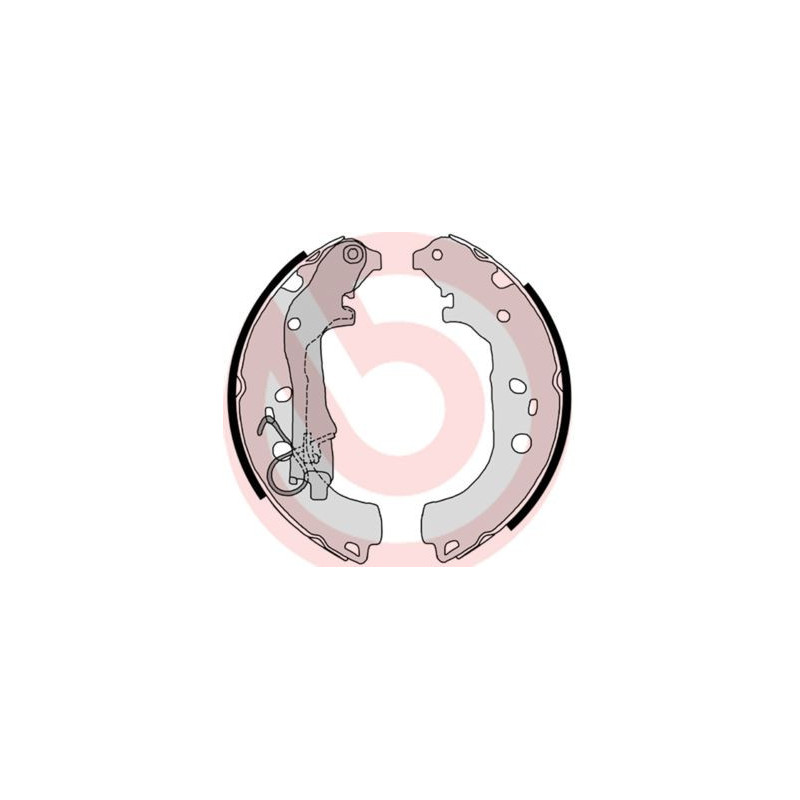 Ganasce freno - BREMBO